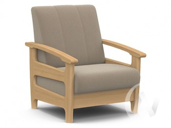 Кресло для отдыха Омега (бук лак/CATANIA LATTE) в Нижнекаменке - nizhnekamenka.mebel54.com | фото