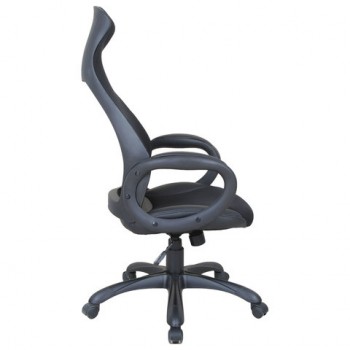 Кресло офисное BRABIX Genesis EX-517 (черное) в Нижнекаменке - nizhnekamenka.mebel54.com | фото