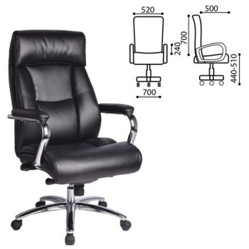 Кресло офисное BRABIX Phaeton EX-502 в Нижнекаменке - nizhnekamenka.mebel54.com | фото