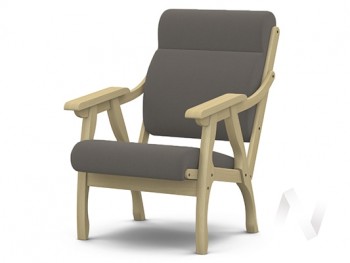 Кресло Вега-10 (бесцветный лак/ULTRA STONE) в Нижнекаменке - nizhnekamenka.mebel54.com | фото
