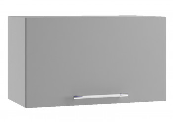 Ройс ПГ 600 Шкаф верхний горизонтальный (Графит софт/корпус Серый) в Нижнекаменке - nizhnekamenka.mebel54.com | фото