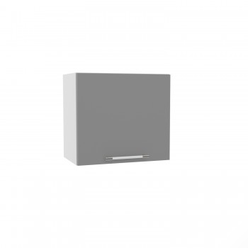 Ройс ВПГ 500 Шкаф верхний горизонтальный высокий (Графит софт/корпус Серый) в Нижнекаменке - nizhnekamenka.mebel54.com | фото